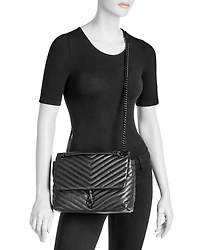 Edie Quilted Leather Crossbody