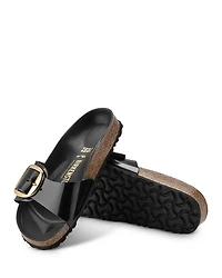 Women's Madrid High Shine Big Buckle Sandals