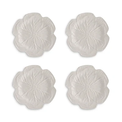 Bordallo Pinheiro Cabbage Dinner Plate, Set of 4