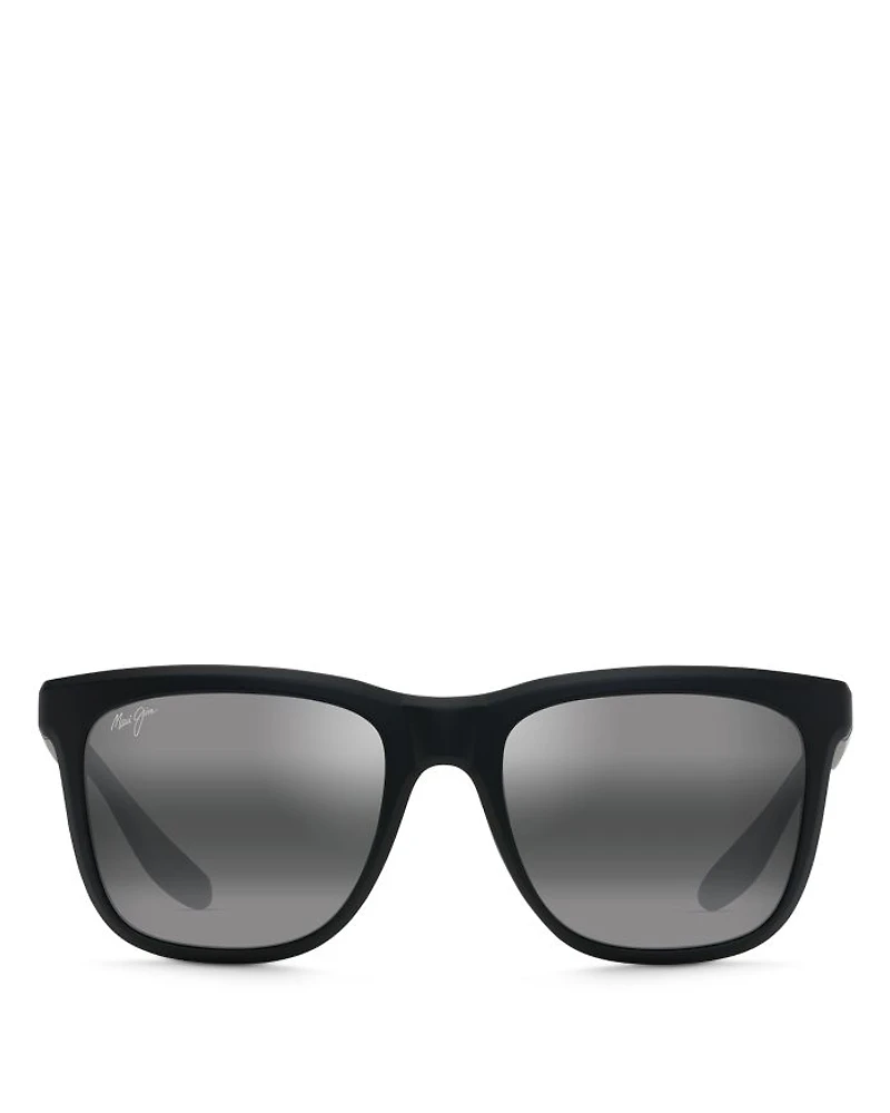 Pehu Polarized Square Sunglasses, 55mm