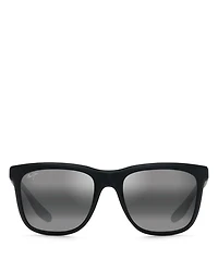 Pehu Polarized Square Sunglasses, 55mm