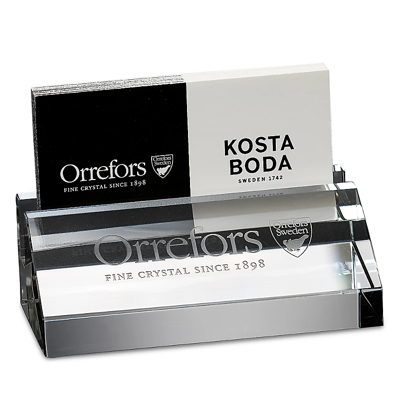 Orrefors Wall Street Business Card Holder