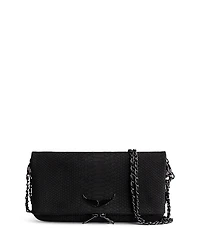 Zadig & Voltaire Rock Soft Savage Small Leather Handbag