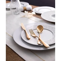 L Couture Dessert Plates, Set of 4