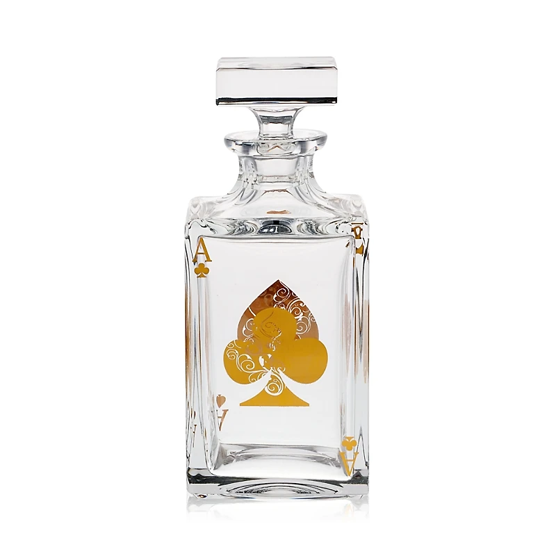 Vista Alegre Poker Whisky Decanter