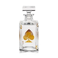Vista Alegre Poker Whisky Decanter