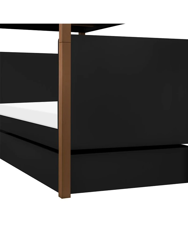 TipToe Twin Storage Trundle Bed
