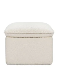 Cali Storage Ottoman in Boucle