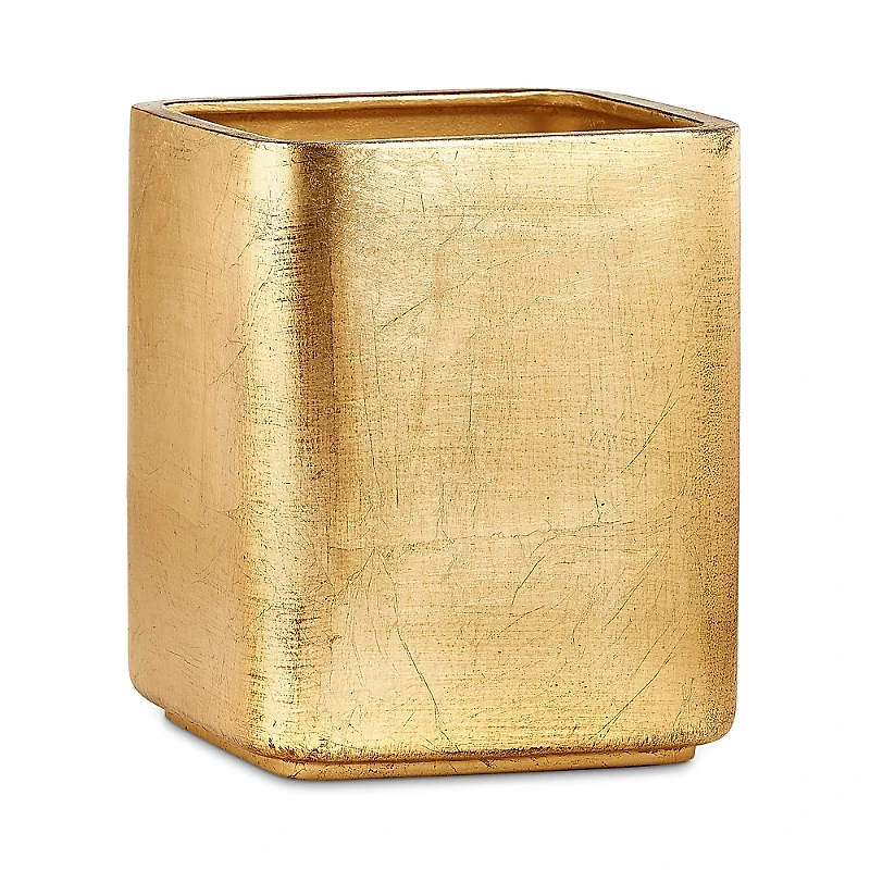 Labrazel Ava Gold Tone Waste Basket