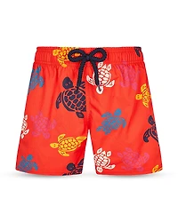Vilebrequin Turtle Print Swim Trunks - Little Kid, Big Kid
