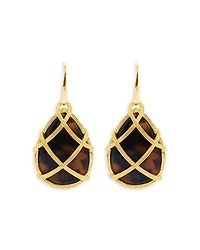 Goddess Tortoise Drop Earrings