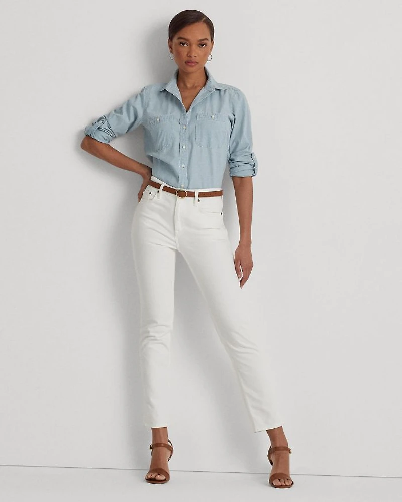 Relaxed Roll Sleeve Shirt