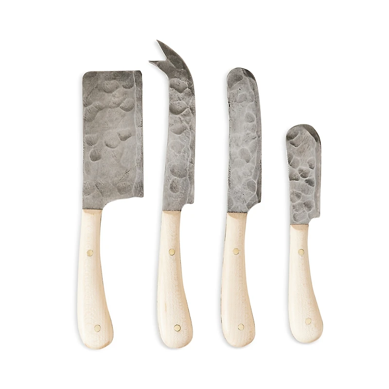 Farmhouse Pottery 4 Pc Forged Cheese Knife Set