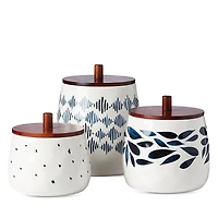 Lenox Blue Bay 3-Piece Canister Set