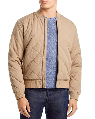 Peninsula Quilted Bomber Jacket