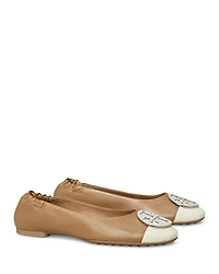 Tory Burch Women's Claire Cap Toe Ballet Flats