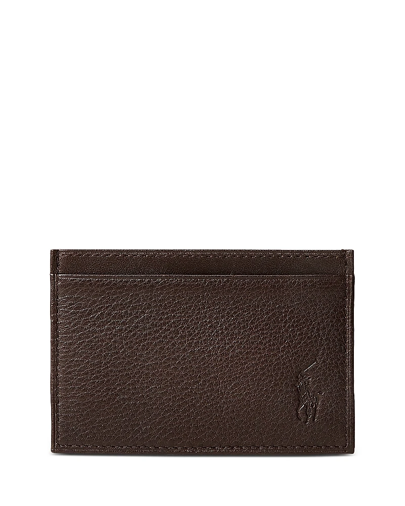 Polo Ralph Lauren Pebbled Leather Slim Card Case