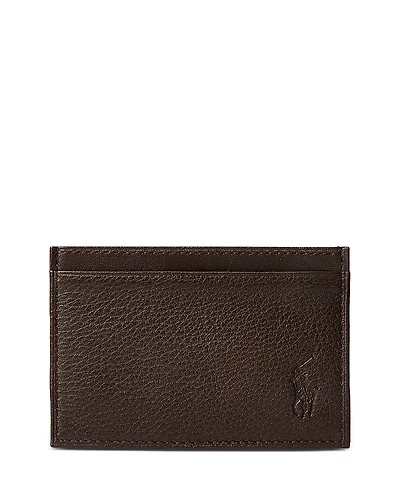Polo Ralph Lauren Pebbled Leather Slim Card Case