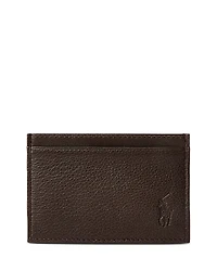 Polo Ralph Lauren Pebbled Leather Slim Card Case