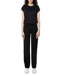 Pomy Crepe Drawstring Pants