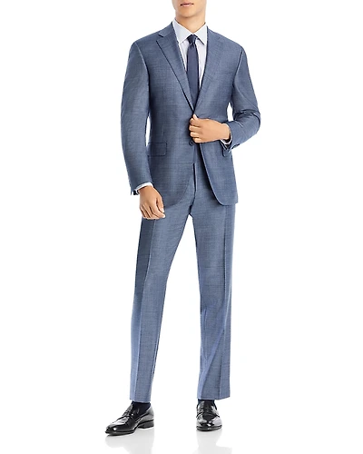 Canali Siena Sharkskin Classic Fit Suit