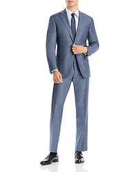 Canali Siena Sharkskin Classic Fit Suit