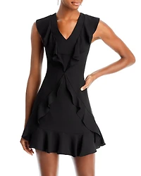 Bcbgmaxazria Ruffled Mini Dress - Exclusive