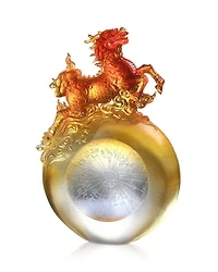 Benevolence of the Qilin Figurine