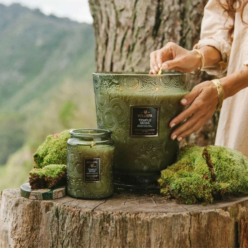 Temple Moss Candle Collection