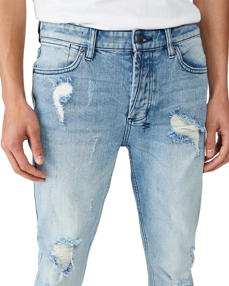 Van Winkle Skinny Jeans Trashed Dreams Blue