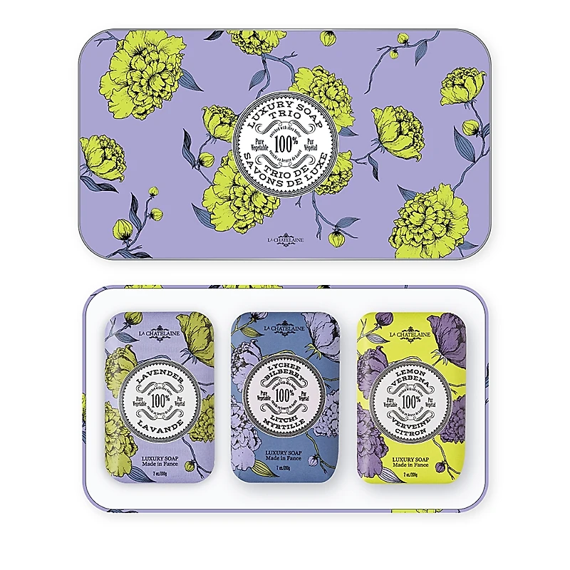 La Chatelaine Luxury Soap Trio Gift Set