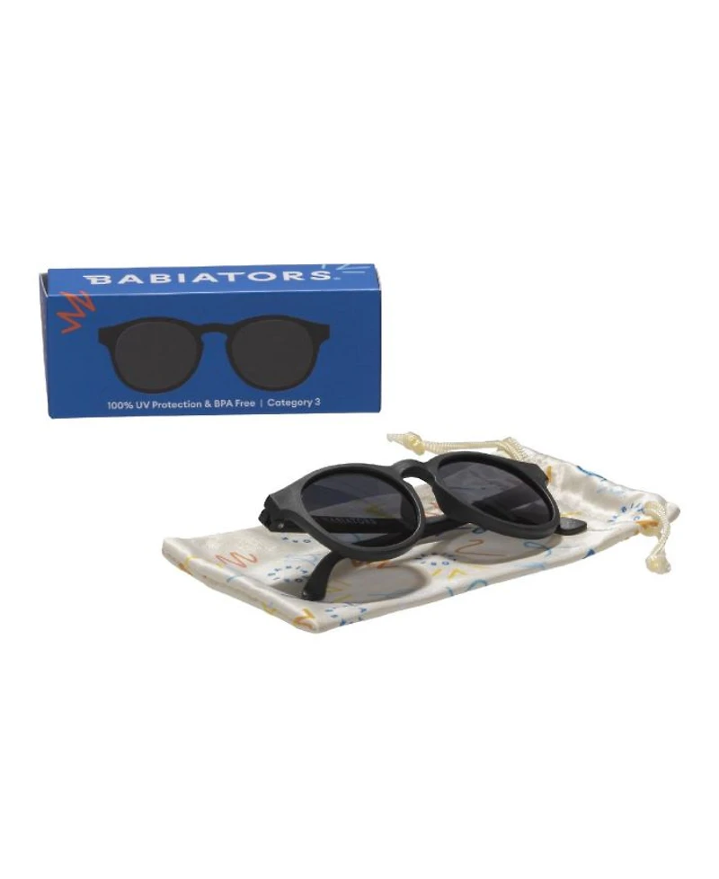 Jet Black Keyhole Sunglasses
