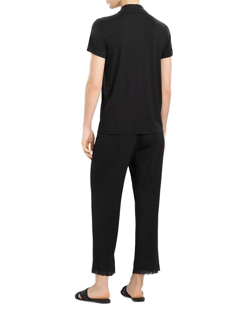 Feathers Essentials Short Sleeve Pajama Set