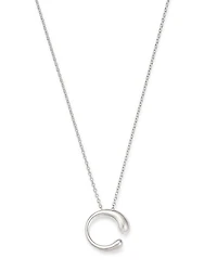 Georg Jensen Sterling Silver Mercy Small Pendant Necklace