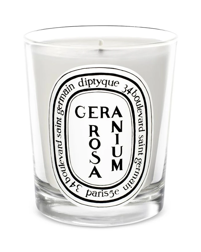 Geranium Rosa (Rose) Scented Candle