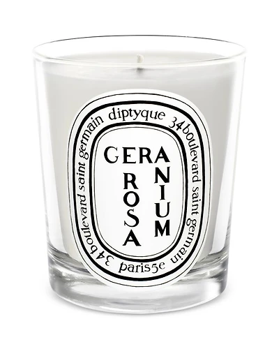 Geranium Rosa (Rose) Scented Candle