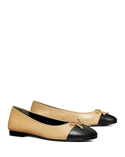 Women's Cap-Toe Ballet Flats