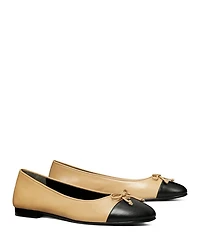 Women's Cap-Toe Ballet Flats
