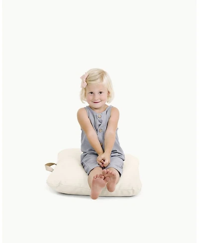 Ivory Square Mini Floor Cushion