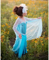 Ice Queen Dress with Cape Costume - Ages 3-6