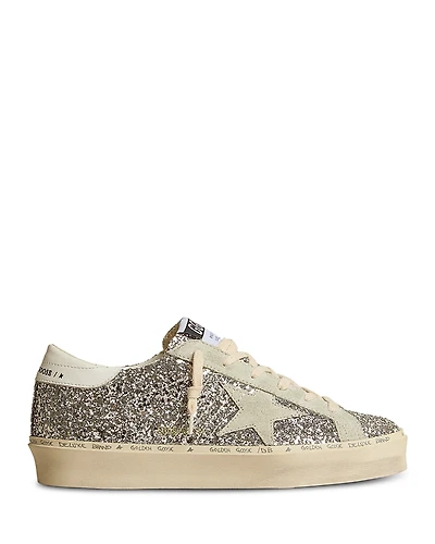 Golden Goose Women's Hi Star Glitter Low Top Sneakers