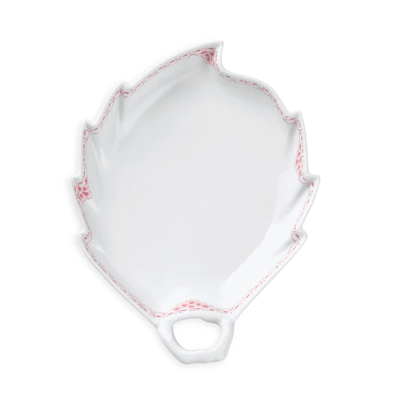 Royal Copenhagen Coral Lace Leaf Dish