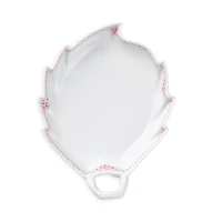 Royal Copenhagen Coral Lace Leaf Dish