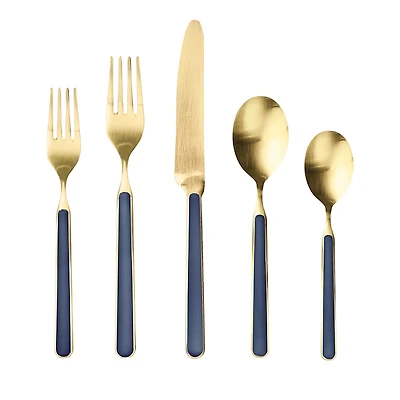 Mepra Fantasia Ice Oro 20 Piece Flatware Set