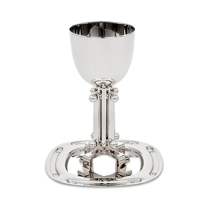 Ricci Argentieri Nickel Plated Suspension Kiddush Cup