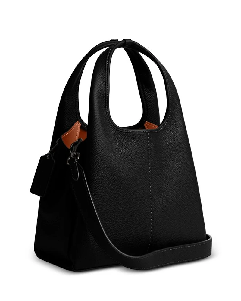 Lana Pebbled Leather Shoulder Bag