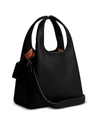 Lana Pebbled Leather Shoulder Bag