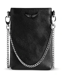 Zadig & Voltaire Rock Leather Phone Pouch
