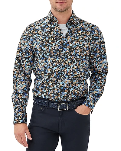 Rodd & Gunn Torrance Street Long Sleeved Sports Fit Button Down Shirt