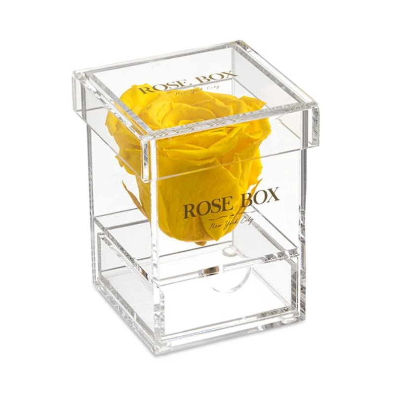 Single Rose Jewelry Box